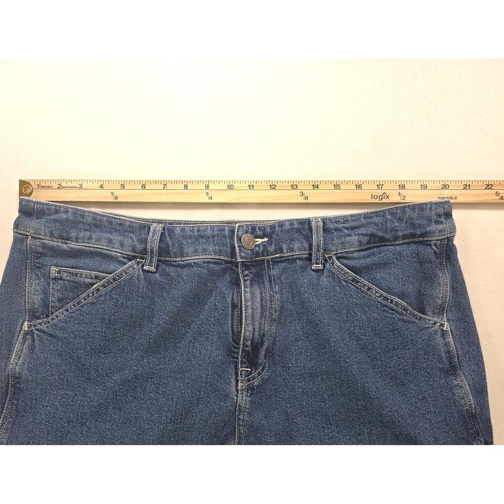 Torrid High Rise Carpenter Wide Leg Jeans Medium Wash Blue Denim Womens 16R - Picture 4 of 12